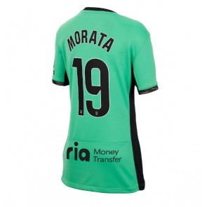 Atletico Madrid Alvaro Morata #19 Tredjetröja Dam 2023-24 Kortärmad